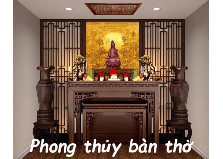 Nguyên tắc cho phong thủy bàn thờ để rước tài lộc